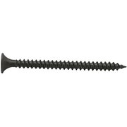 PRO-FIT Deck Screw, #6 x 1-5/8 in, Steel, Flat Head, Phillips Drive 280108